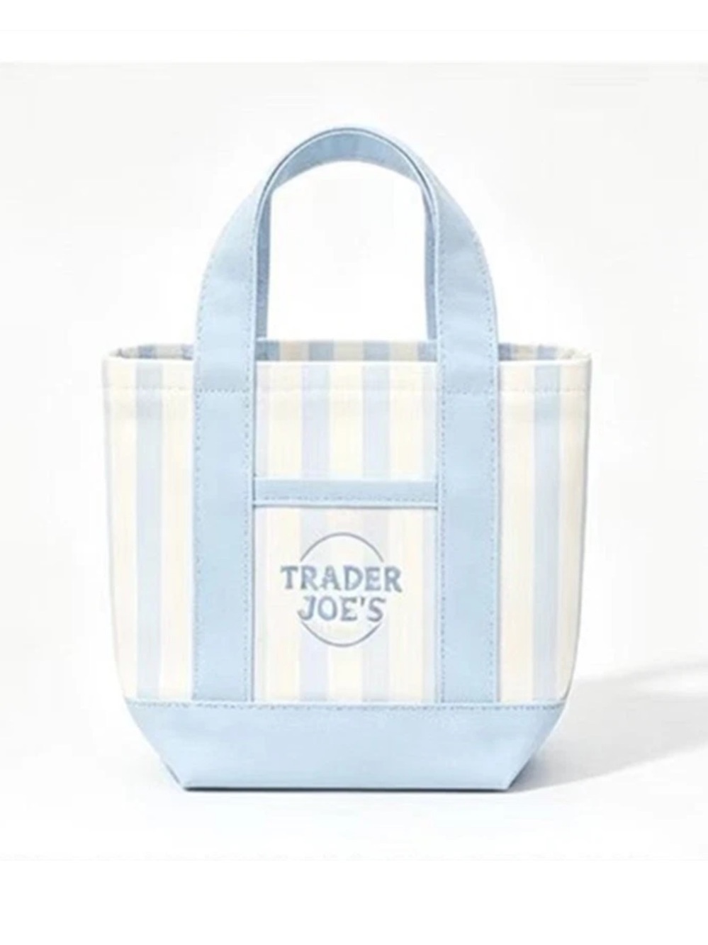 Trader Joe’s Limited Edition Tote Bag BLUE RARE!!!
